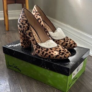 Sam Edelman Leopard Print Heels